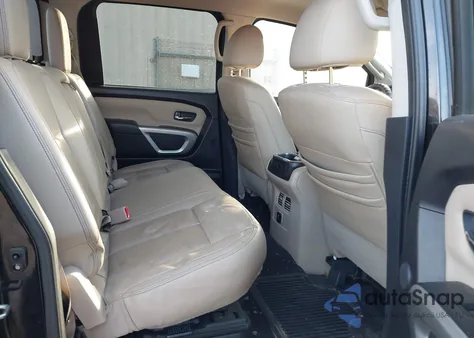 2017 Nissan Titan Sl из США, поврежденный, VIN 1N6AA1E54HN559302